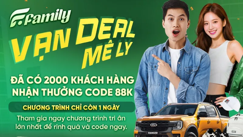 Tính xác thực thông tin về chương trình F Family của FO88