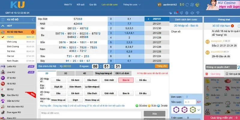 Khám phá chung về sảnh xổ số Kubet